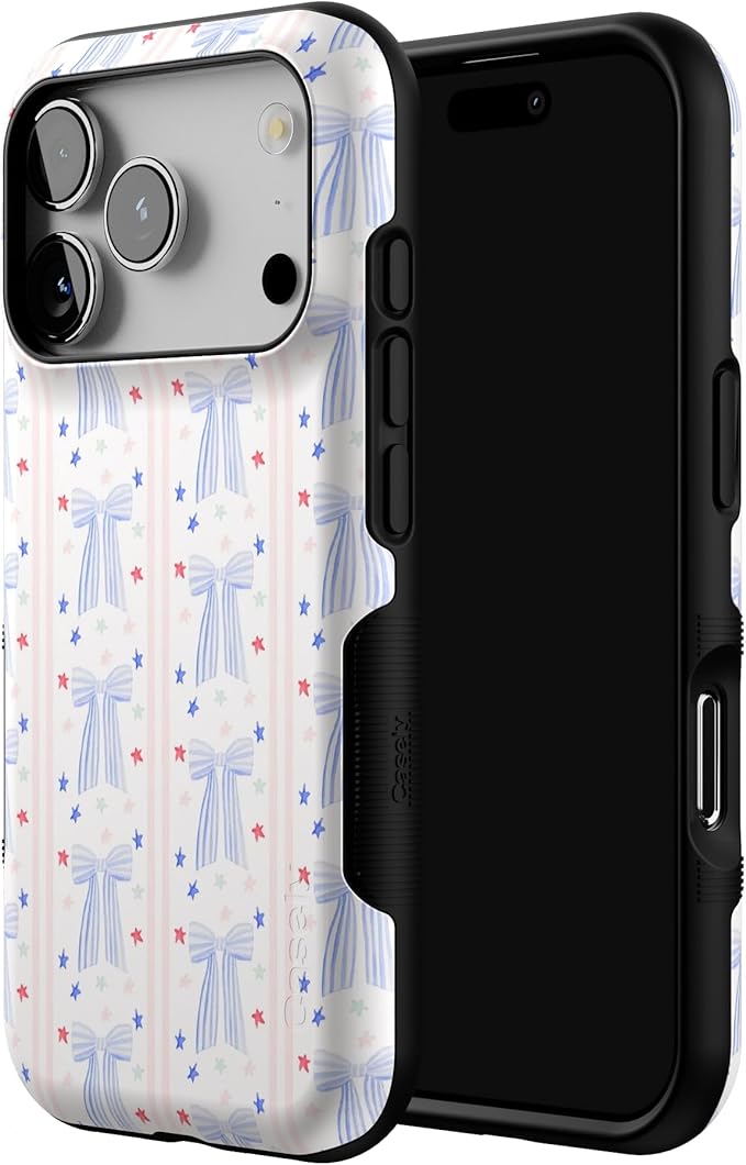 Casely iPhone 17 Pro Case | Summer Bows | Coquette | Bold Protective Design | Compatible with MagSafe