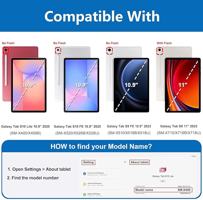 Case for Samsung Galaxy Tab S10 Lite / S10 FE / S9 FE 10.9-Inch / S9 11-Inch, Slim Lightweight PU Leather Stand Cover with Auto Wake/Sleep, Pineapple