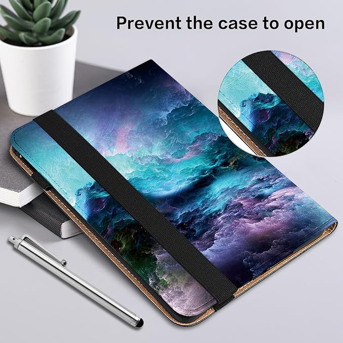 Case for Lenovo Tab Plus 11.5 inch 2024 (TB351FU),PU Leather Folio Shockproof Stand Card Slots Smart Protective Cover for Lenovo Tab Plus 2024 Tablet - Starry Sky