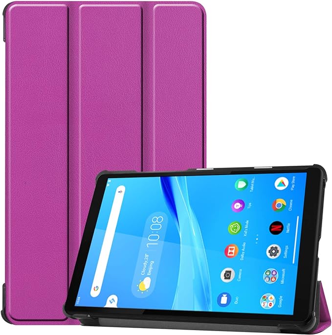 Case for Lenovo Tab M8 TB-8505F, Smart Case Trifold Stand Slim Lightweight Case Cover for Lenovo Tab M8 TB-8505F / TB-8505X Tablet Purple