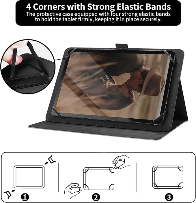 for Walmart Onn 10.4" Tablet Pro 2023 (Model:100110603) Case Dluggs 360 Degree Rotating Smart Protective Stand Cover for Walmart Onn 10.4 Inch Pro Tablet-Colorful Owl