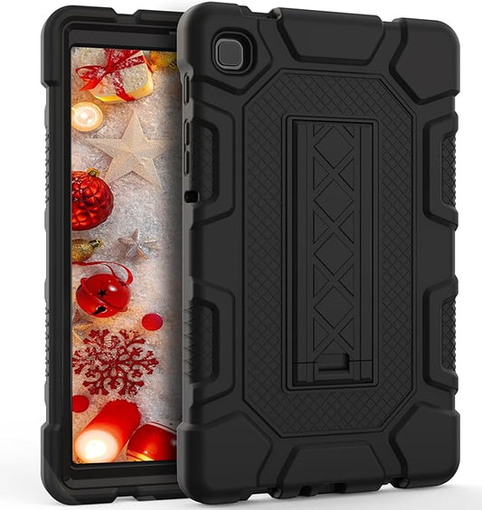 Rantice Samsung Galaxy Tab A7 Lite Case 8.7 inch with Kickstand, Shockproof Rugged Tablet Case for Galaxy Tab A7 (SM-T220/T225), Black