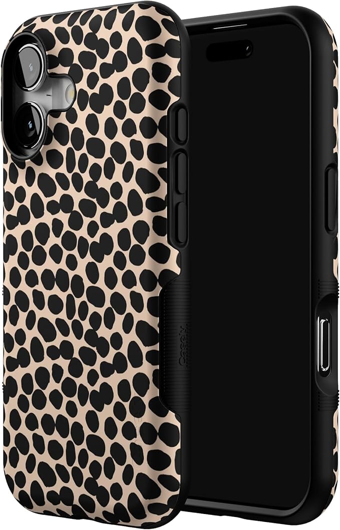 Casely iPhone 17 Case | Lost in Spots | Cheetah Print | Bold Protective Design | Compatible with MagSafe