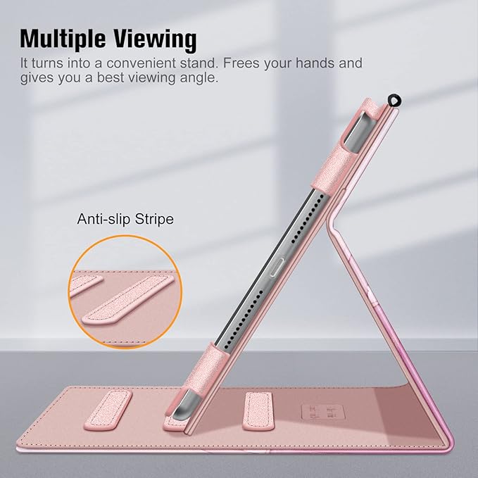 Fintie Case for iPad 9th / 8th / 7th Generation (2021/2020/2019) 10.2 Inch - [Corner Protection] Multi-Angle Viewing Stand Cover with Pocket & Pencil Holder, Auto Sleep Wake, Dreamy Marble
