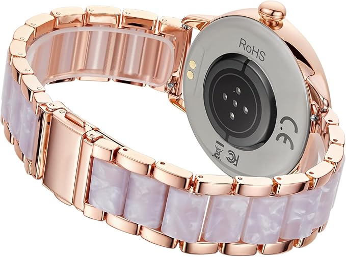 Smart Watch for Women with Make/Answer Call, 1.2" Adjustable Fitness Watch with Heart Rate Sleep Monitor Female Cycle and 100+ Sports Modes for iOS Android