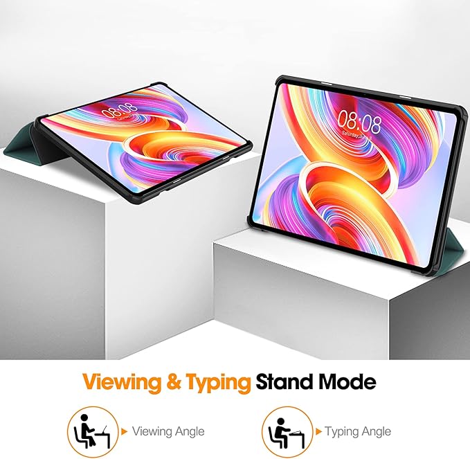 Case for TECLAST T50 11.0 inch Tablet, Folding Folio Ultra-Thin PU Leather Stand Case Cover for TECLAST T50 11.0 inch Green