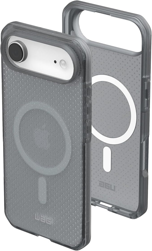 URBAN ARMOR GEAR UAG Designed for iPhone Air Case Dot - Compatible with MagSafe Translucent Military Grade Protective Cover, Ash