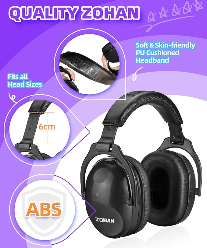 ZOHAN 030 Kids Noise Cancelling Headphones for Autism Kids Ear Protection