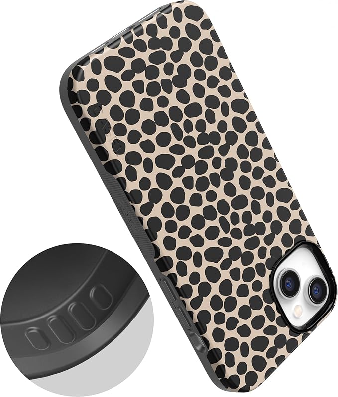 Casely iPhone 14 Case | Lost in Spots | Cheetah Print | Compatible with MagSafe | Bold Protective Design