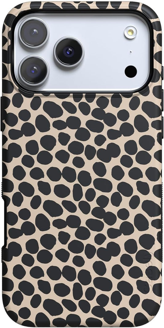 Casely iPhone 17 Pro Case | Lost in Spots | Cheetah Print | Compatible with MagSafe | Bold Protective Design