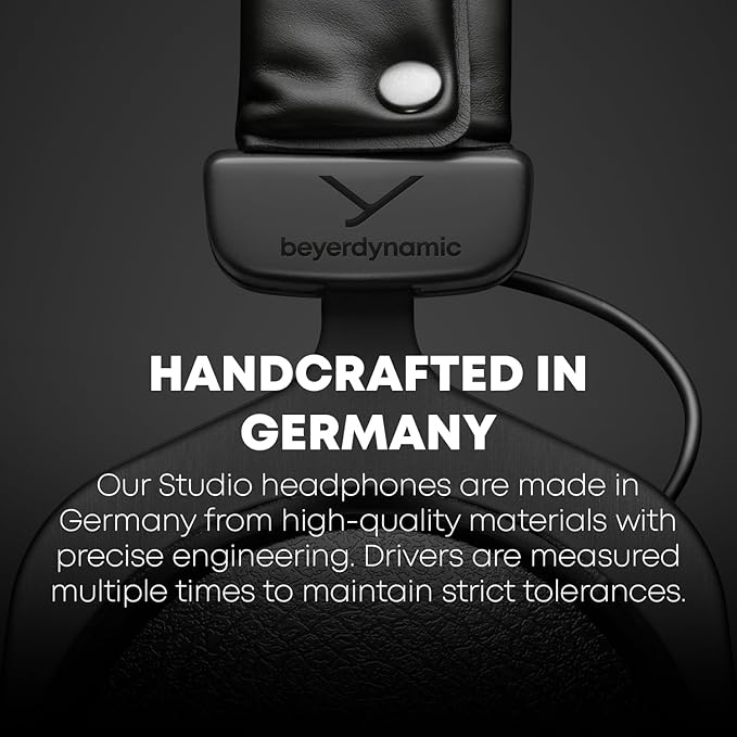 beyerdynamic DT 770 Pro 80 ohm Limited Edition Professional Studio Headphones, Black