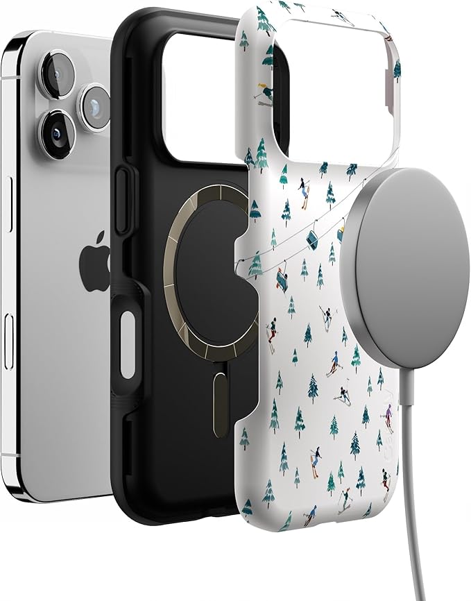 Casely iPhone 17 Pro Case | We've Peaked | Après Ski Mountains | Bold Protective Design | Compatible with MagSafe