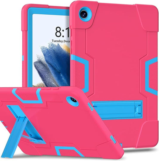 Case for Galaxy Tab A9 Plus 11 inch (2023), High Impact Protective Heavy Duty Shockproof Kickstand Cover for Samsung Galaxy Tab A9+ Plus 11" Model (SM-X210/X215/X216), Rose Red