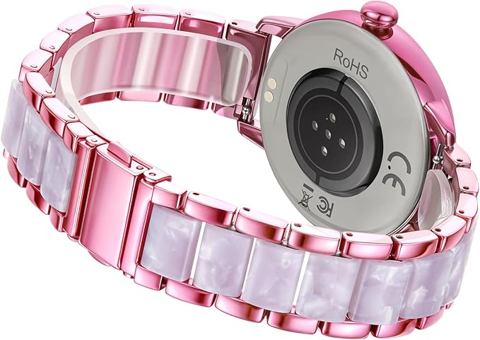 Smart Watch for Women with Make/Answer Call, 1.2" Adjustable Fitness Watch with Heart Rate Sleep Monitor Female Cycle and 100+ Sports Modes for iOS Android