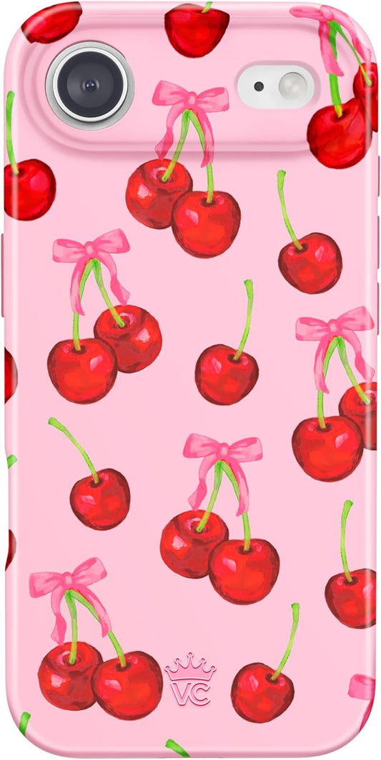 VELVET CAVIAR Case for iPhone 17 Air | Compatible with MagSafe | 10ft Drop Tested | Protective Designer Cases | Sweet Cherry