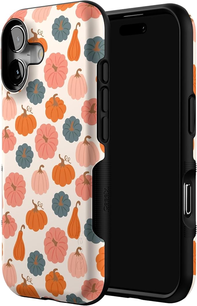 Casely iPhone 17 Case | Oh My Gourd | Pumpkin Patch | Bold Protective Design | Compatible with MagSafe