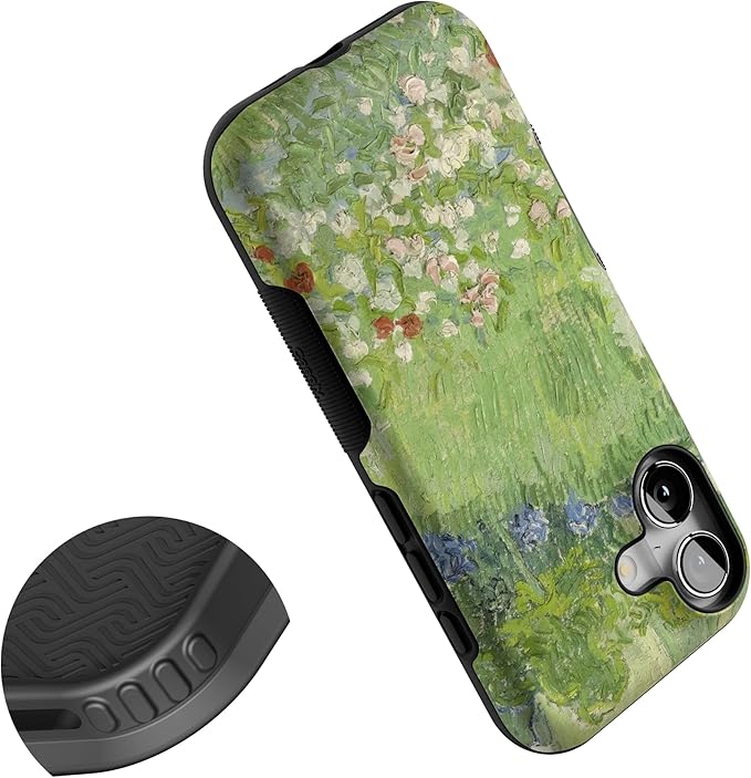 Casely iPhone 17 Case | Van Gogh | Vincent's Admired Garden | Bold Protective Design | Compatible with MagSafe