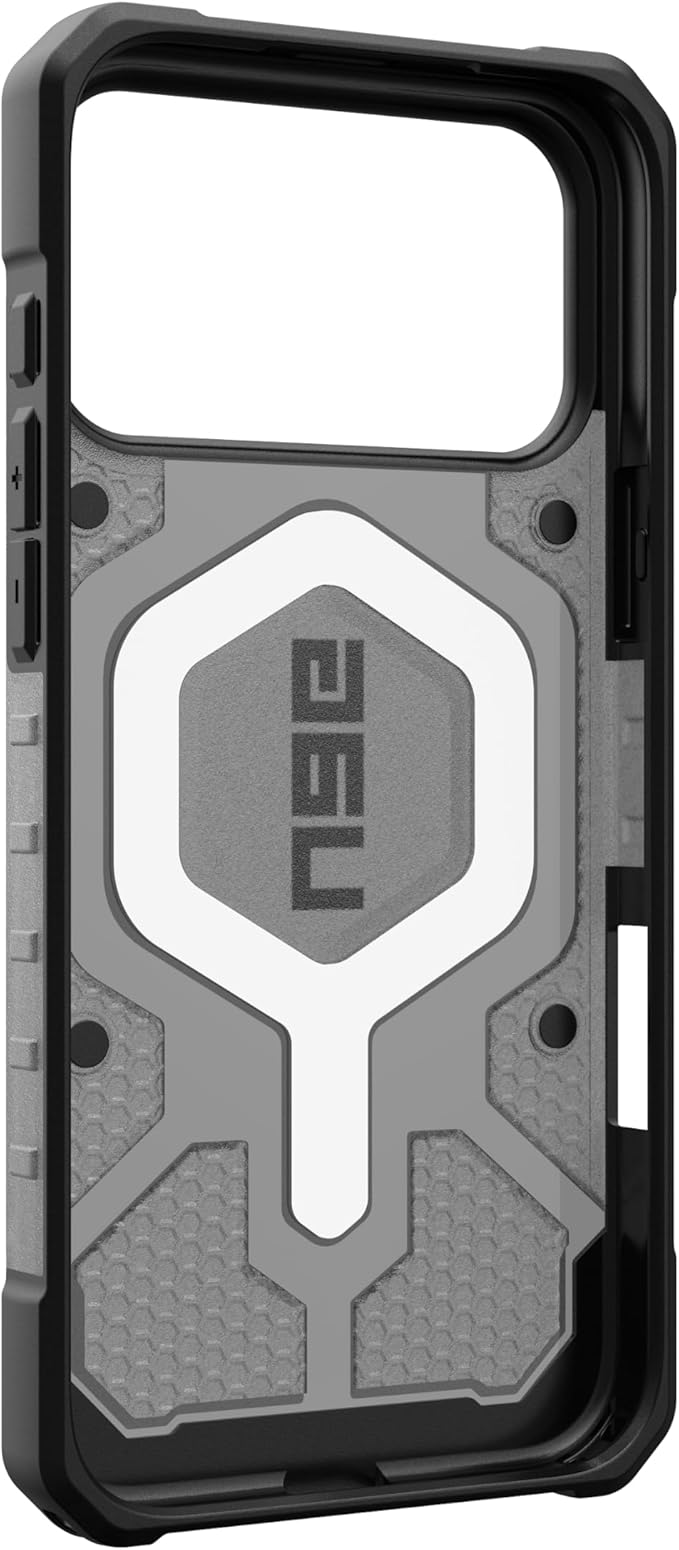 URBAN ARMOR GEAR UAG Designed for iPhone 17 Pro Max Case Pathfinder Clear - Compatible with MagSafe Military Grade Protective Cover, Ash/Black