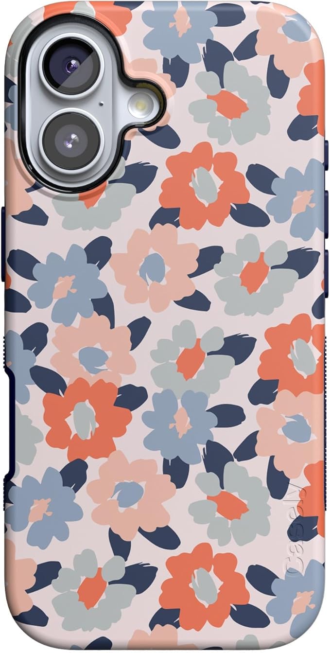 Casely iPhone 17 Case | Field of Flowers | Pastel Floral | Compatible with MagSafe | Bold Protective Design