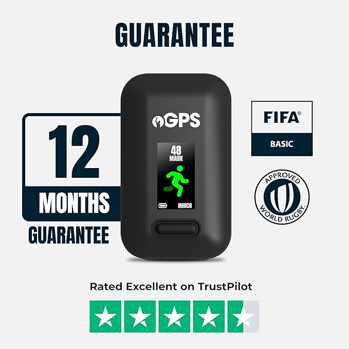 PitcheroGPS Soccer Player Tracker Bundle – (Adult Small) | GPS Sports Vest Includes 12-Month Subscription | Soccer Training Equipment for Performance & Fitness Tracking