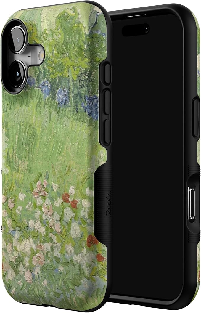 Casely iPhone 17 Case | Van Gogh | Vincent's Admired Garden | Bold Protective Design | Compatible with MagSafe