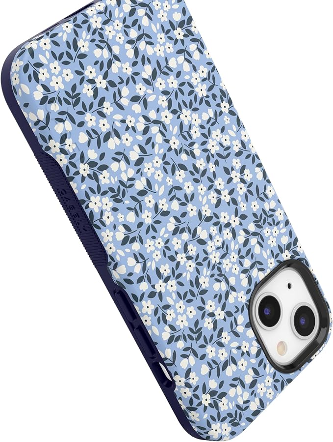 Casely iPhone 14 Case | Picking Daisies | Cottagecore | Compatible with MagSafe | Bold Protective Design
