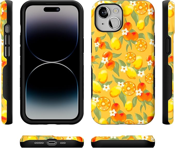 Casely iPhone 14 Case | Positano | Dippin' Daisy's Italian Coast | Compatible with MagSafe | Bold Protective Design