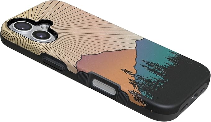Casely iPhone 17 Case | Golden Hour | Mountain Sunset | Compatible with MagSafe | Bold Protective Design