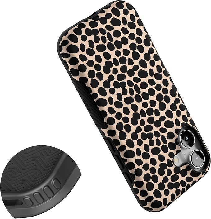 Casely iPhone 17 Case | Lost in Spots | Cheetah Print | Bold Protective Design | Compatible with MagSafe
