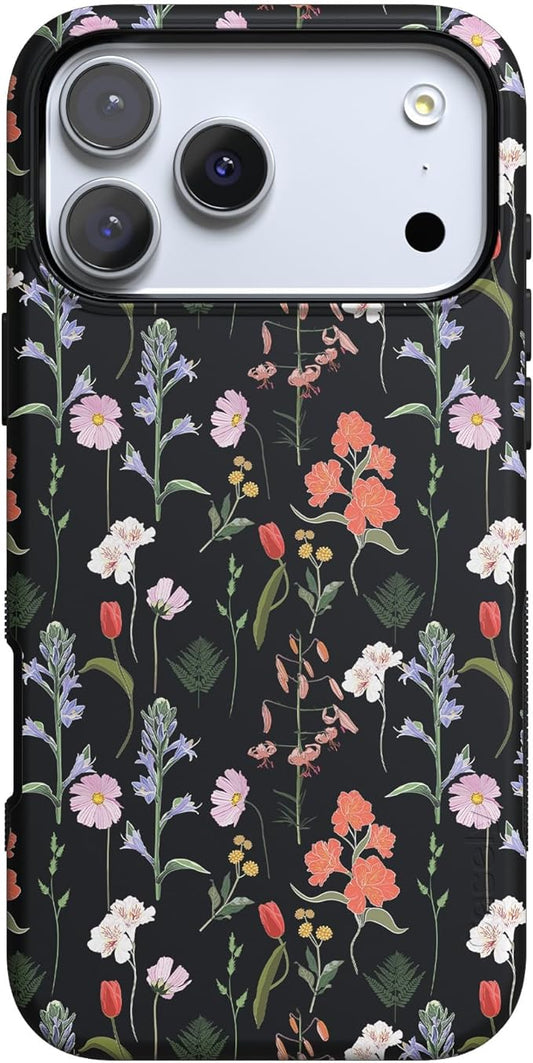 Casely iPhone 17 Pro Case | Secret Garden | Mixed Floral | Compatible with MagSafe | Bold Protective Design