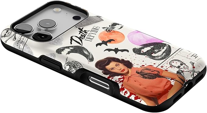 Casely iPhone 17 Pro Case | If You Dare | Horror Collage | Bold Protective Design | Compatible with MagSafe