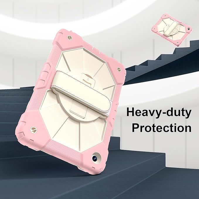 for Samsung Galaxy Tab A9 Plus 11 Inch 2023 (SM-X210/X216/X218), Heavy Duty Hard PC Soft Silicone Shockproof Rugged High Impact Protective Kickstand Case for Samsung A9 Plus Tablet 11 Inch 2023