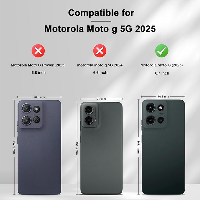 Jasonyu Flip Wallet Case for Moto G 5G (2025),Leather Magnetic Folio Cover with Card Holder,Kickstand - TPU Shockproof Durable Protective Phone Case,Black