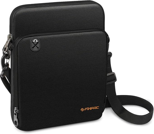 FINTIE 11 Inch Tablet Sleeve Case, Briefcase Shoulder Bag for 11" iPad (A16) 2025, Air M3 M2 2025/2024, 10.9" iPad 10th Gen, 10.9" Air 5/4, Galaxy Tab, Black