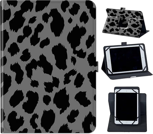 Case for Lenovo Tab P11 Pro Gen 2 11.2" 2022,Mxfdegf 360 Degree Rotating Stand and Magnetic Closure Case for 11.2 inch Lenovo Tab P11 Pro 2nd Generation,Black Leopard Print