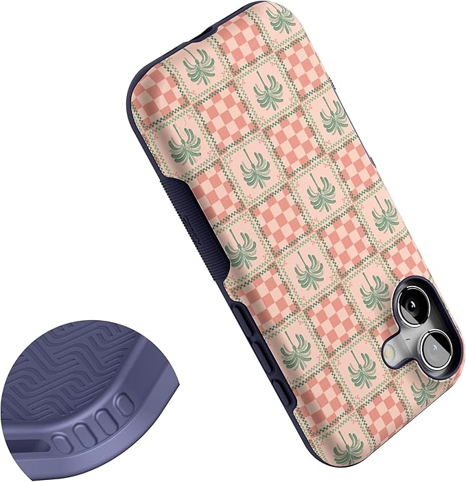 Casely iPhone 17 Case | The Social Club | Palm Beach | Bold Protective Design | Compatible with MagSafe