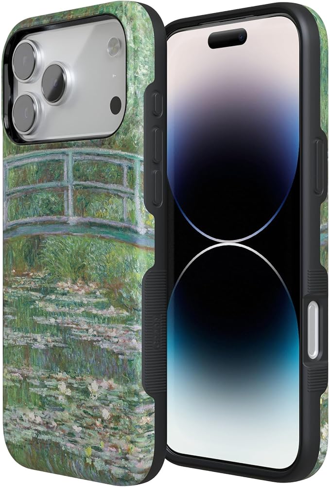Casely iPhone 17 Pro Case | Monet's Bridge | The Met Museum | Compatible with MagSafe | Bold Protective Design