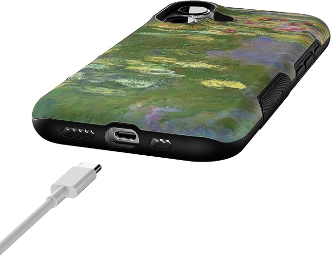 Casely iPhone 17 Case | Monet's Water Lilies | The Met Museum | Bold Protective Design | Compatible with MagSafe