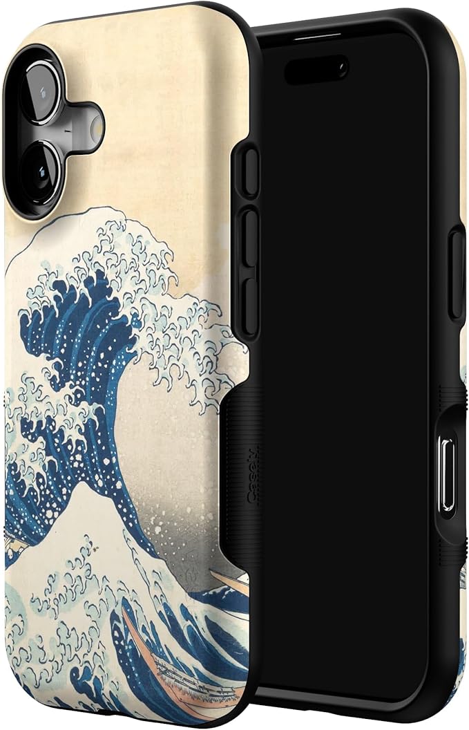 Casely iPhone 17 Case | The Great Wave | The Met Museum | Bold Protective Design | Compatible with MagSafe