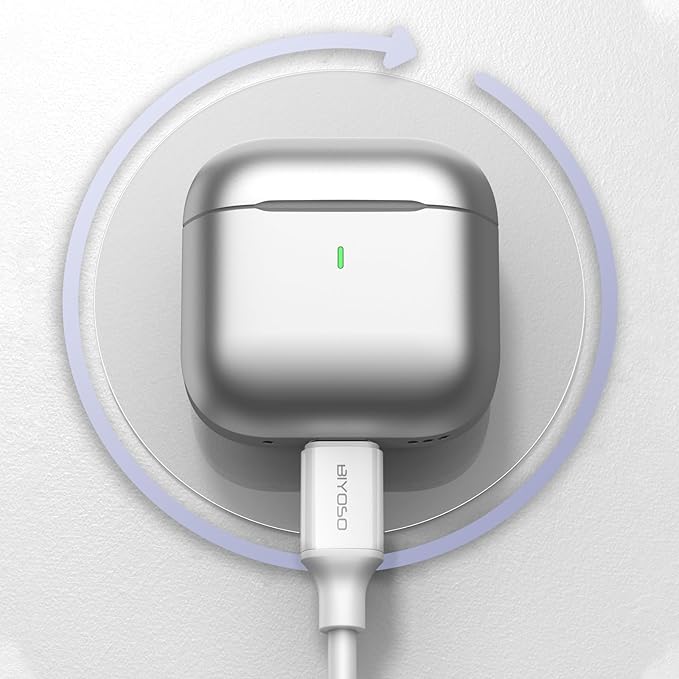 5.4 Wireless Earbuds Bluetooth Headphones, Dul-Channel with USB-C Charging Case HiFi Stereo, Sound in-Ear Earphones, Touch Control Ear Auto Pairing Headset for Apple AirPods