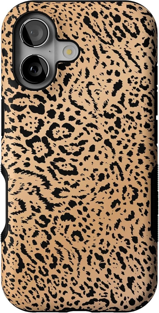 Casely iPhone 17 Case | Born to Be Wild | Jaguar Print | Bold Protective Design | Compatible with MagSafe