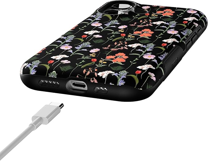 Casely iPhone 17 Case | Secret Garden | Mixed Floral | Bold Protective Design | Compatible with MagSafe