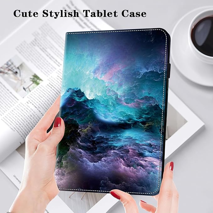 Case for Lenovo Idea Tab Pro 12.7 inch 2025 Tablet, PU Leather Folio Shockproof Protective Cover for Lenovo Idea Tab Pro 12.7" - Starry Sky