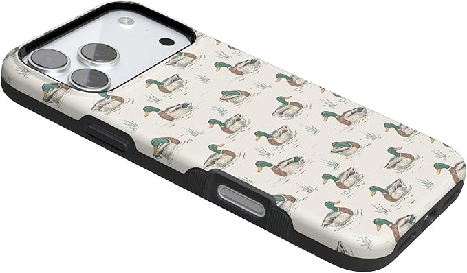 Casely iPhone 17 Pro Case | Mallard & Co. | The Boyfriend Collection | Compatible with MagSafe | Bold Protective Design