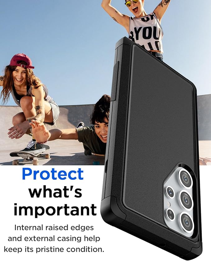 AICase for Samsung Galaxy S25 Ultra Case,3-Layer Heavy Duty Pocket-Friendly Rugged Durable Military Grade Protection Shockproof/Drop Proof/Dust Proof Protective Cover for Galaxy S25 Ultra 2025_1