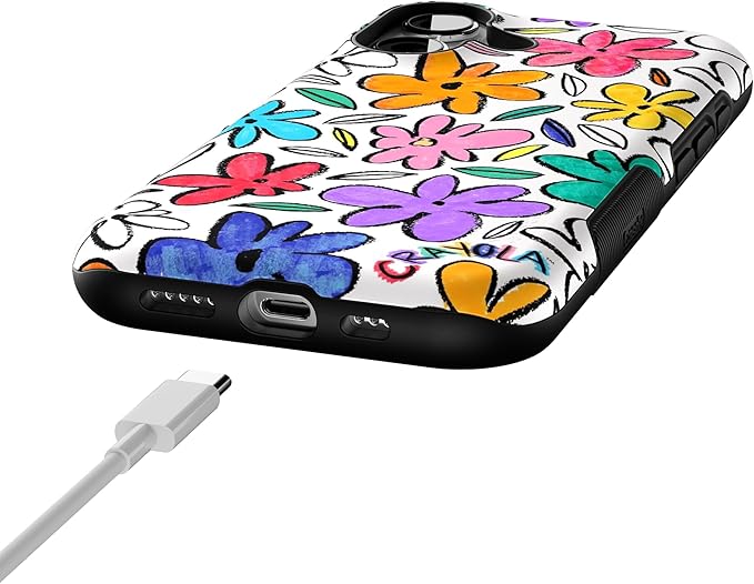 Casely iPhone 17 Case | Outside The Lines | Crayola Marker | Bold Protective Design | Compatible with MagSafe