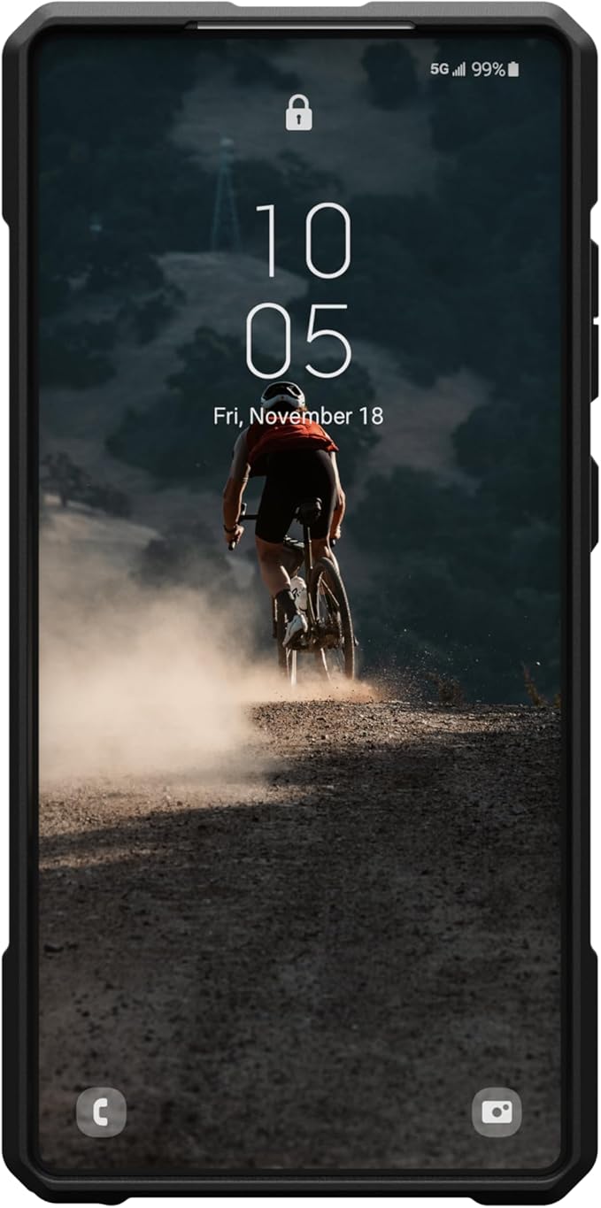 URBAN ARMOR GEAR UAG [Limited Edition] Designed for Samsung Galaxy S25 Ultra Case Monarch Pro - Magnetic Charging Compatible Premium Rugged Protective Cover, Forged Carbon Fiber with Copper