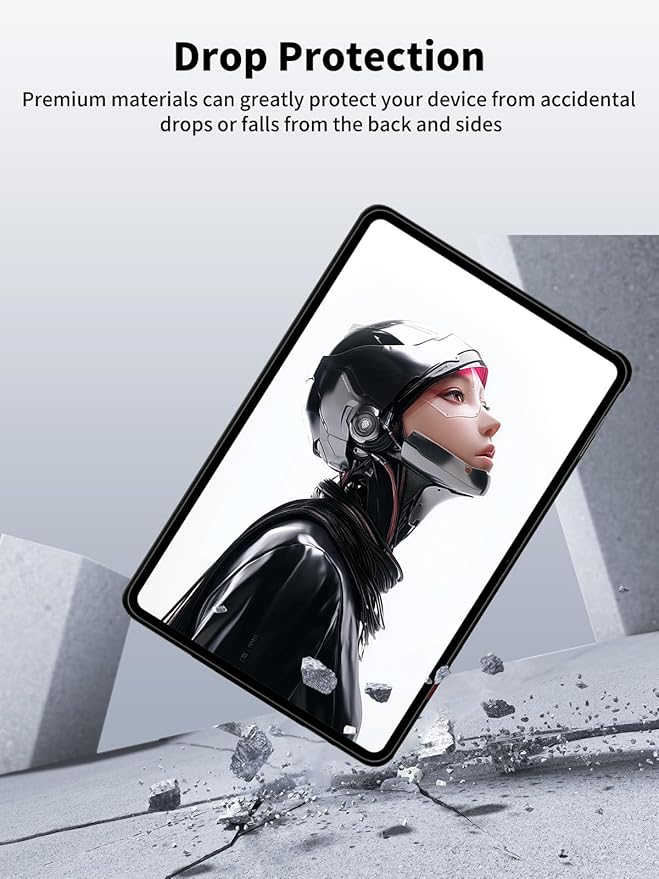 Case for REDMAGIC Astra Gaming Tablet 9.06inch,NOUKAJU Tablet Protection Case,Drop-Resistant,Anti-Scratch,Protection Cover for REDMAGIC Astra(Black)