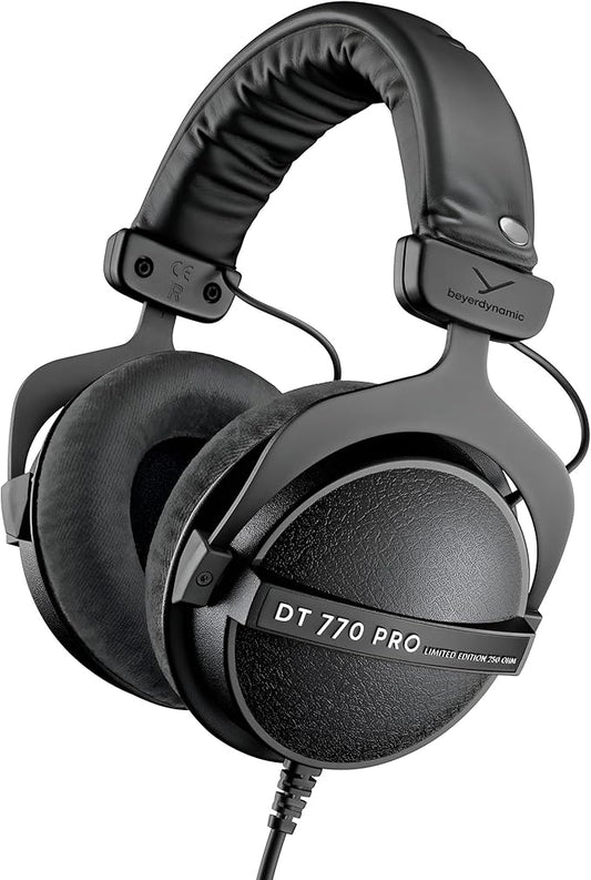 beyerdynamic DT 770 PRO - 250 OHM LE DT 770 Pro 250 ohm Professional Studio Headphones (Limited Black Edition)