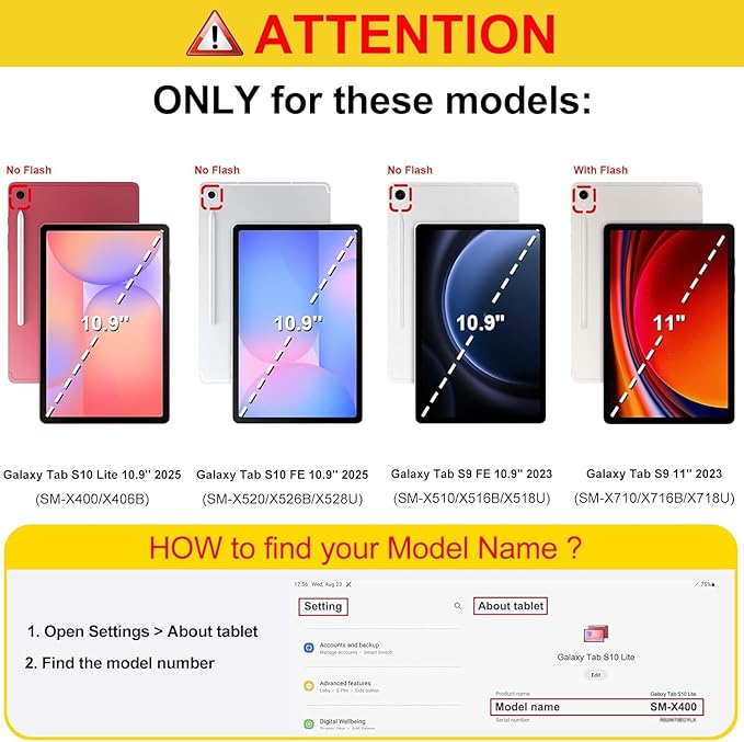 Case for Samsung Galaxy Tab S10 Lite/S10 FE/S9 FE 5G 10.9 Inch/Tab S9 11 Inch, Tablet with Pencil Holder, Multiangle Stand Wallet Design Cover, Blue Owl